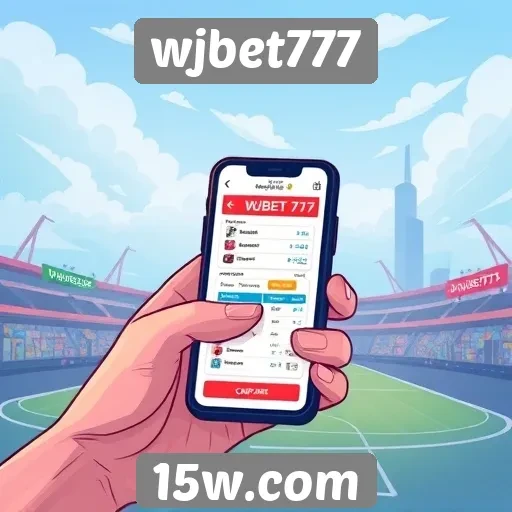 wjbett777 e sua plataforma de apostas móveis